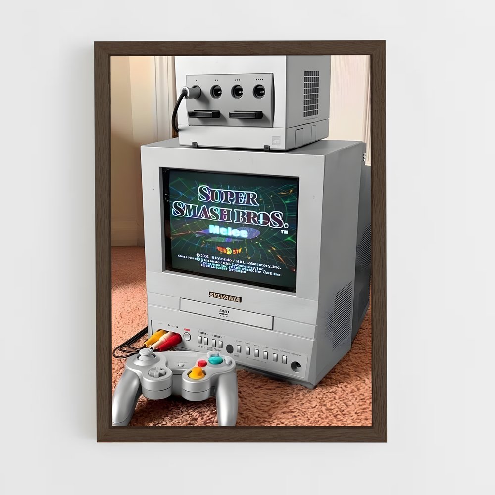 Poster Game Cube Controller – affiche Consoles (vue 5)